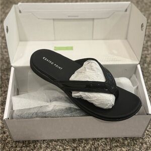 Black Women's Centro Point Sandals